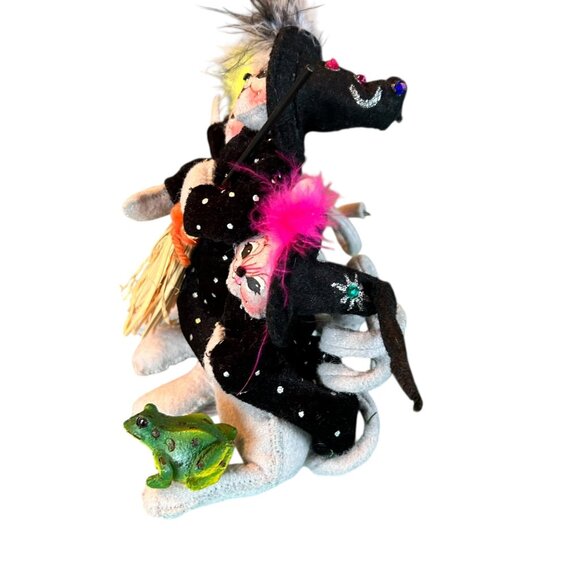 Vintage Annalee Halloween Triple Trouble Mice Soft Dolls Kitschy - Picture 4 of 8